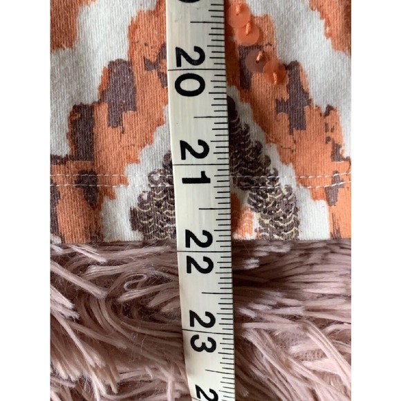 Ruby Road Knit Size Petite Medium Cream with Southwestern Look Design 3/4 Sleeve - Picture 9 of 10